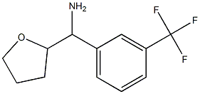 oxolan-2-yl[3-(trifluoromethyl)phenyl]methanamine Struktur