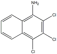 Trichloronaphthaline Struktur