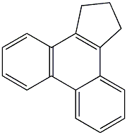 2,3-dihydro-1H-cyclopenta[l]phenanthrene Struktur