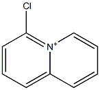 4-chloroquinolizinium Struktur