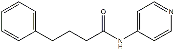 4-phenyl-N-(4-pyridinyl)butanamide Struktur