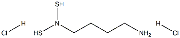 2-[(2-aminoethyl)disulfanyl]ethylamine dihydrochloride Struktur