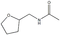 N-(tetrahydro-2-furanylmethyl)acetamide Struktur