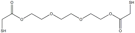 Bis(mercaptoacetic acid)ethylenebis(oxyethylene) ester Struktur