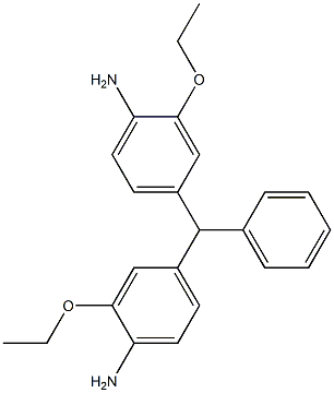 4,4'-Benzylidenebis(2-ethoxyaniline) Struktur