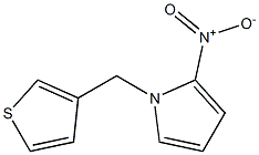 1-[(Thiophen-3-yl)methyl]-2-nitro-1H-pyrrole Struktur