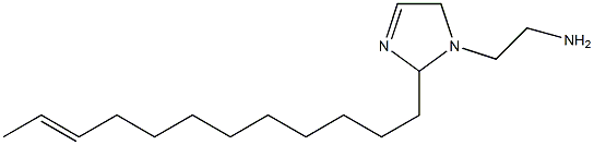 1-(2-Aminoethyl)-2-(10-dodecenyl)-3-imidazoline Struktur