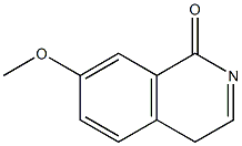 7-Methoxyisoquinolin-1(4H)-one Struktur