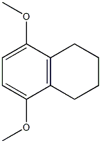 1,2,3,4-Tetrahydro-5,8-dimethoxynaphthalene Struktur