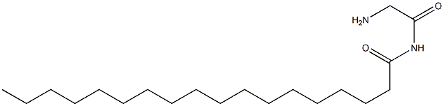 N-Glycylstearamide Struktur