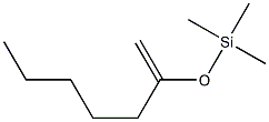 2-(Trimethylsiloxy)-1-heptene Struktur