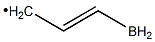 3-Boryl-2-propenyl radical Struktur