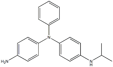 N-(p-Aminophenyl)-N-[p-(isopropylamino)phenyl]benzenamine Struktur