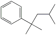 1,1,3-Trimethylbutylbenzene Struktur