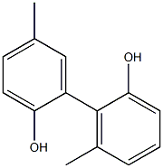 5,6'-Dimethyl-1,1'-biphenyl-2,2'-diol Struktur