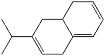 1,4,4a,5-Tetrahydro-3-isopropylnaphthalene Struktur