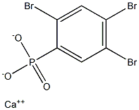 2,4,5-Tribromophenylphosphonic acid calcium salt Struktur