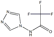 4-(Trifluoroacetylamino)-4H-1,2,4-triazole Struktur