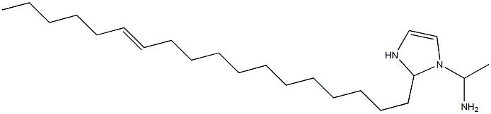 1-(1-Aminoethyl)-2-(12-octadecenyl)-4-imidazoline Struktur