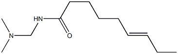 N-[(Dimethylamino)methyl]-6-nonenamide Struktur