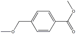 p-(Methoxymethyl)benzoic acid methyl ester Struktur