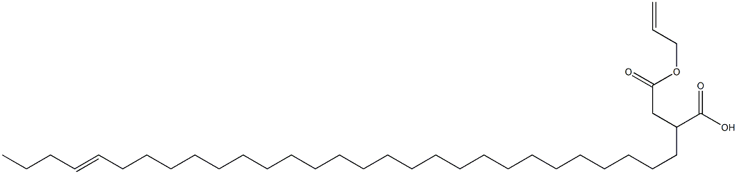 2-(25-Nonacosenyl)succinic acid 1-hydrogen 4-allyl ester Struktur