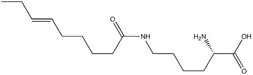 N6-(6-Nonenoyl)lysine Struktur