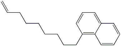 1-(8-Nonenyl)naphthalene Struktur