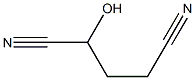 2-Hydroxypentanedinitrile Structure