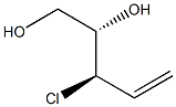 (2S,3R)-3-Chloro-4-pentene-1,2-diol Struktur