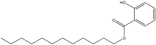 2-Hydroxybenzoic acid dodecyl ester Struktur