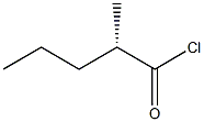 [S,(+)]-2-Methylvaleryl chloride Struktur