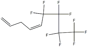 (4Z)-6,6,7,7,8,8,9,9,9-Nonafluoro-1,4-nonadiene Struktur