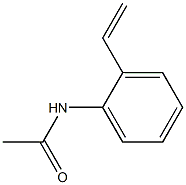 N-(2-Vinylphenyl)acetamide Struktur