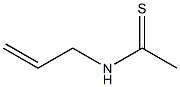 N-(2-Propenyl)thioacetamide Struktur