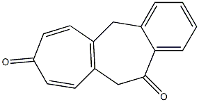 5,11-Dihydrobenzo[b]heptalene-8,12-dione Struktur