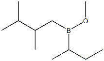 (2,3-Dimethylbutyl)sec-butyl(methoxy)borane Struktur