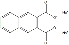 Naphthalene-2,3-biscarboxylic acid disodium salt Struktur