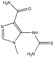 1-Methyl-5-thioureido-1H-imidazole-4-carboxamide Struktur