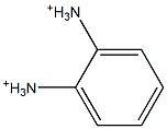 1,2-Diammoniobenzene Struktur