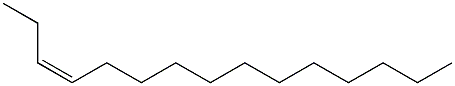 (Z)-3-Pentadecene Struktur