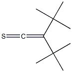 Di-tert-butylthioketene Struktur