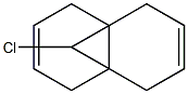 9-Chloro-1,4,5,8-tetrahydro-4a,8a-methanonaphthalene Struktur