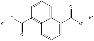 1,5-Naphthalenedicarboxylic acid dipotassium salt Struktur