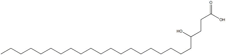 4-Hydroxytetracosanoic acid Struktur