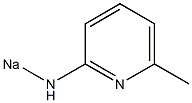 6-Methyl-2-sodioaminopyridine Struktur