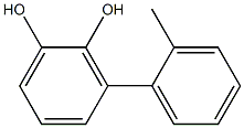 3-(2-Methylphenyl)benzene-1,2-diol Struktur