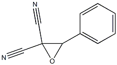 3-Phenyloxirane-2,2-dicarbonitrile Struktur