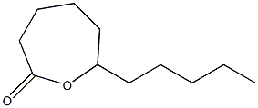 6-Hydroxyundecanoic acid lactone Struktur