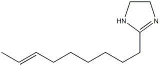 2-(7-Nonenyl)-1-imidazoline Struktur